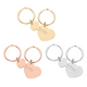 Stainless Steel Heart and Key Keychain Set (6pcs)