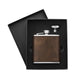 Laserable PU Stainless Steel Hip Flask (6oz)