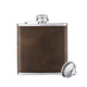 Laserable PU Stainless Steel Hip Flask (6oz)