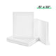 Stretched White Blank Canvas (5pcs)