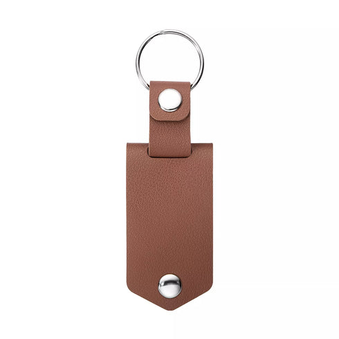 PU Keychain Holder with Sublimation Aluminum Sheet (4pcs)