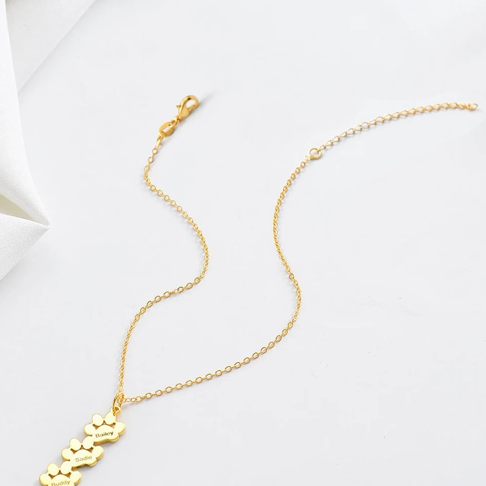 Gold Stainless Steel Chains (10pcs)