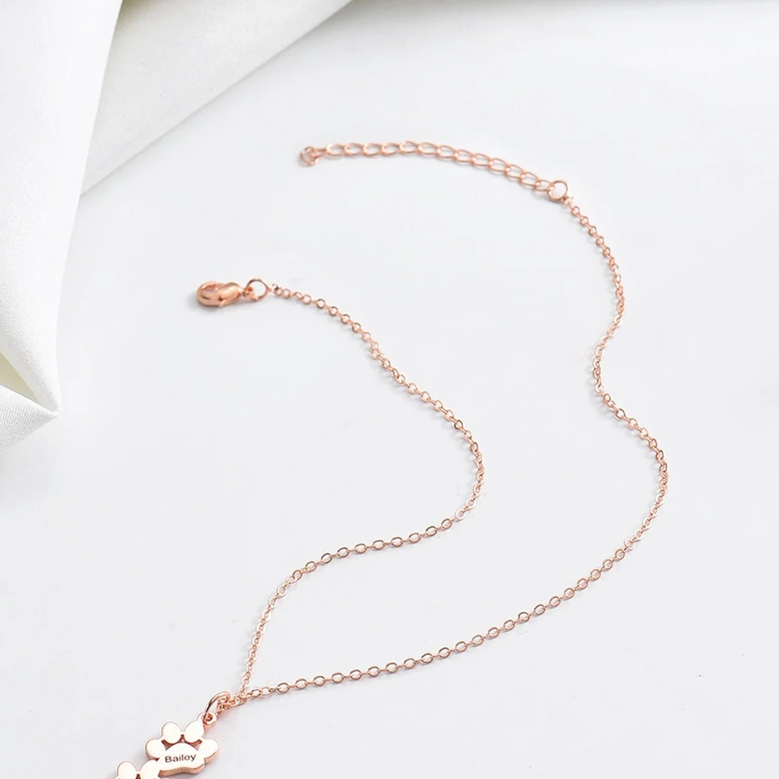 Rose Gold Stainless Steel Chains (10pcs)