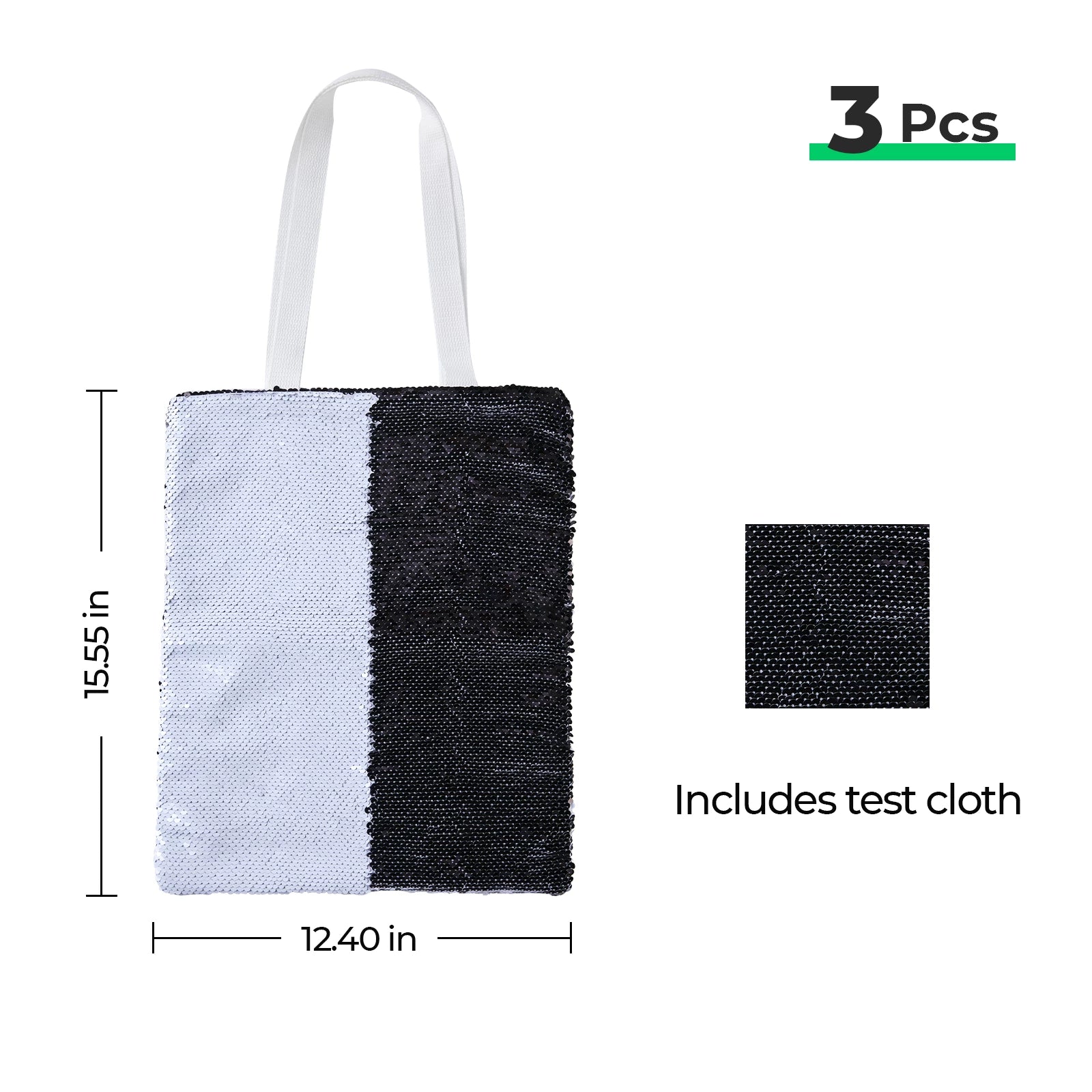 Sublimation Sequin Bag (3pcs)