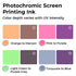 Photochromic Screen Printing Ink Set (4 Colors)