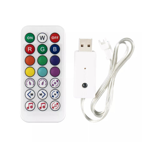 RGB LED Controller ＆ IR Remote Control