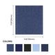 Assorted Color Denim Sheets (5pcs)