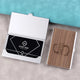 Walnut Wooden Business Card Holder (1pcs)