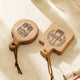 Wooden Round and Square Magnet Bottle Opener (2pcs)