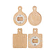 Wooden Round and Square Magnet Bottle Opener (2pcs)