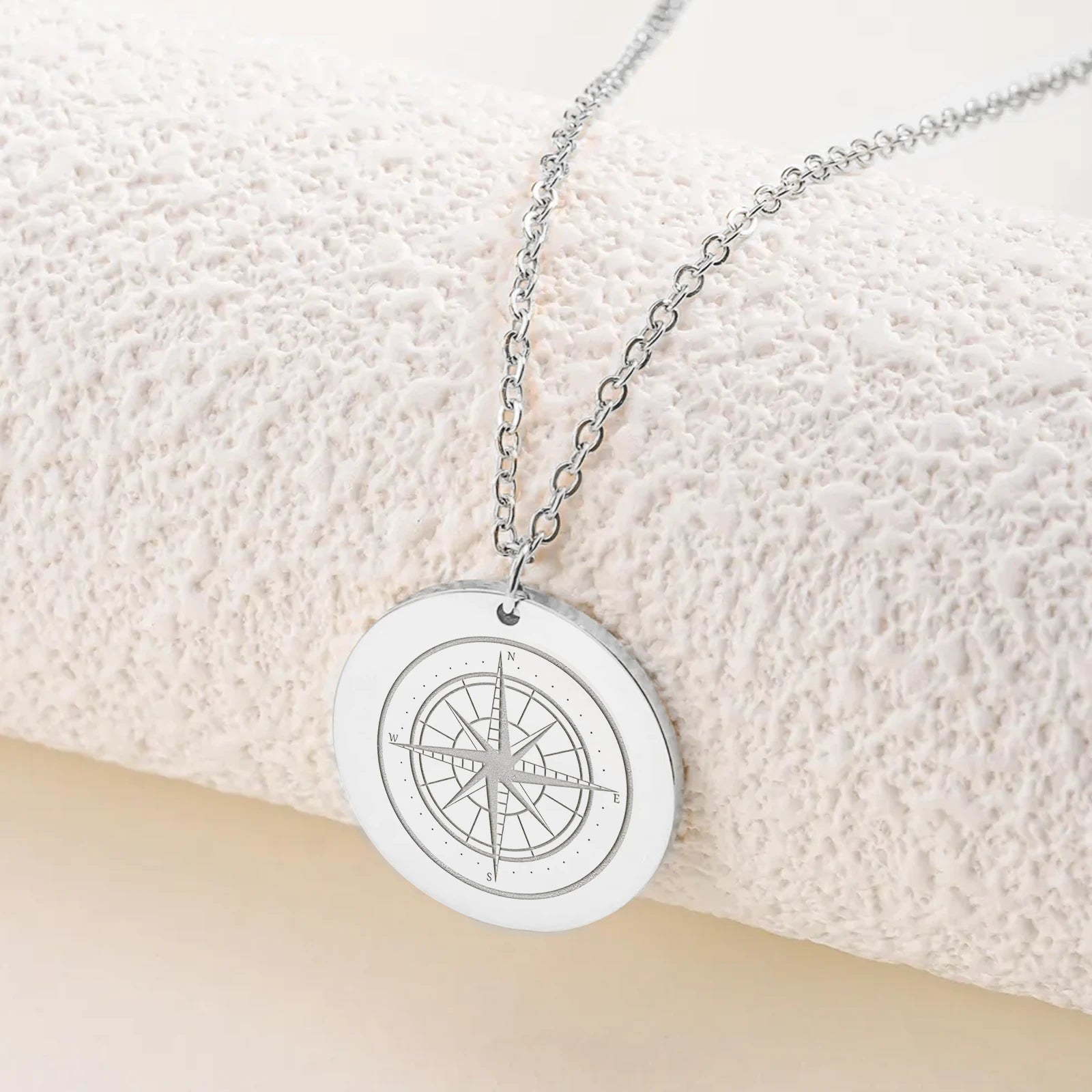 925 Silver Round Necklace (3pcs)