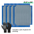 200 Mesh Coated Screen (4pcs) 11.5" x 16"