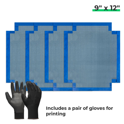 200 Mesh Coated Screen (4pcs) 9" x 12"