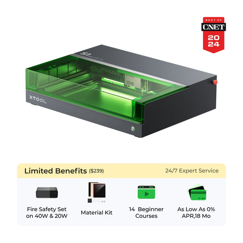 xTool S1 Enclosed Diode Laser Cutter