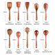 Wooden Kitchen Utensils (10pcs)