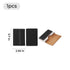 Black to Silver Laserable PU Leather Business Card Holder (1pcs)