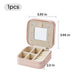 Pink PU Jewelry Box