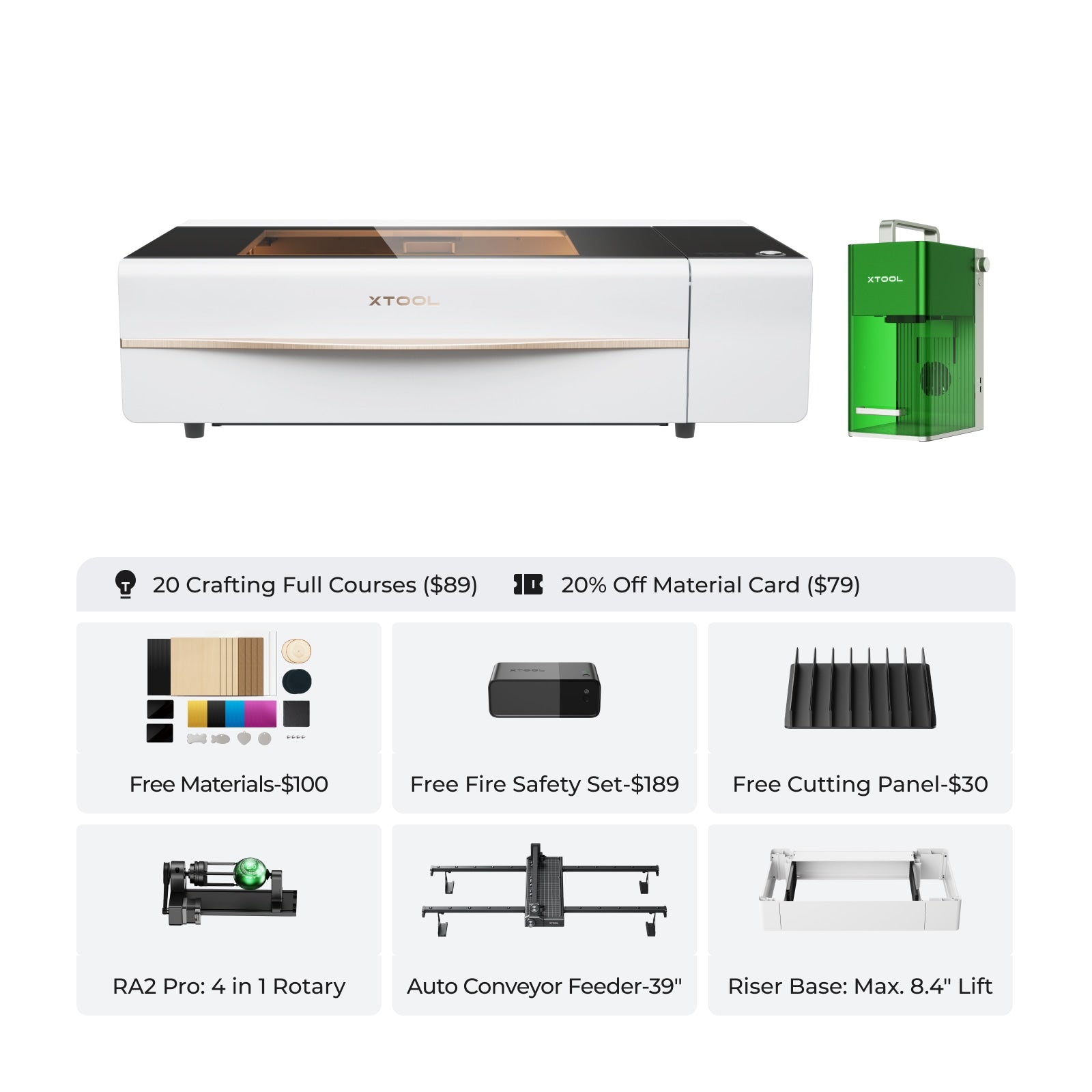 xTool P2 55W Desktop CO2 Laser Cutter test