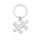 Stainless Steel Jigsaw Keychain (10pcs)