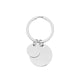 Stainless Steel Two-Circle Keychain (10pcs)