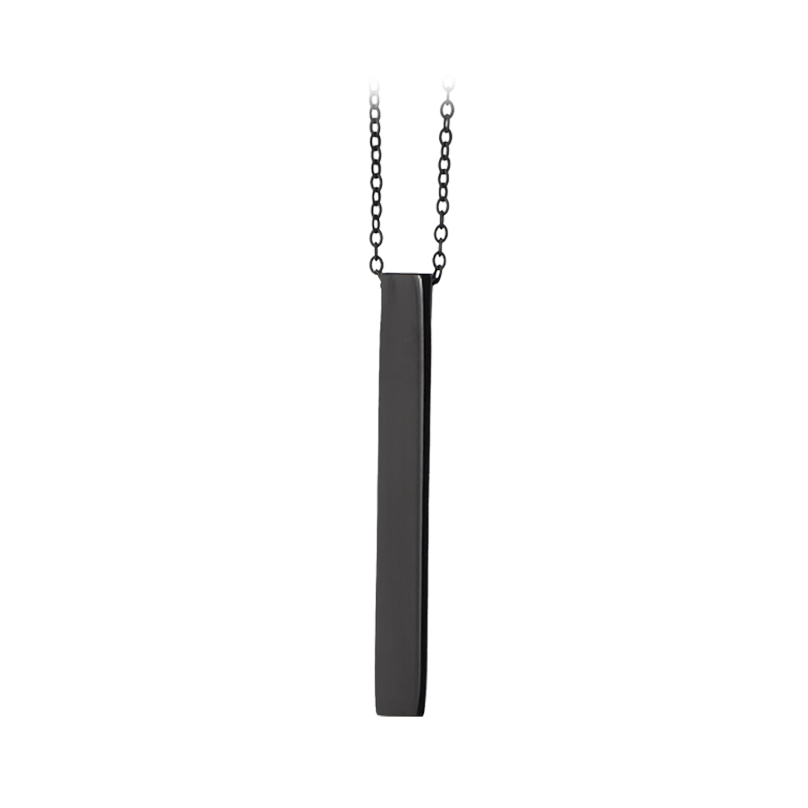 Stainless Steel Vertical Bar Necklace (6pcs)