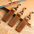 Brown Leather Keychain (5pcs)