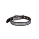 Dark Brown Reflective Dog Collar