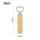 Wooden Bottle Opener with Long Handle (6pcs)