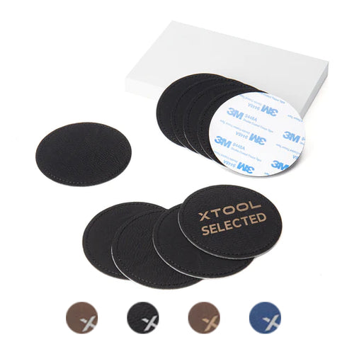 Laserable PU Round Patch (10pcs)