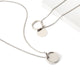 Stainless Steel Necklace (2pcs)