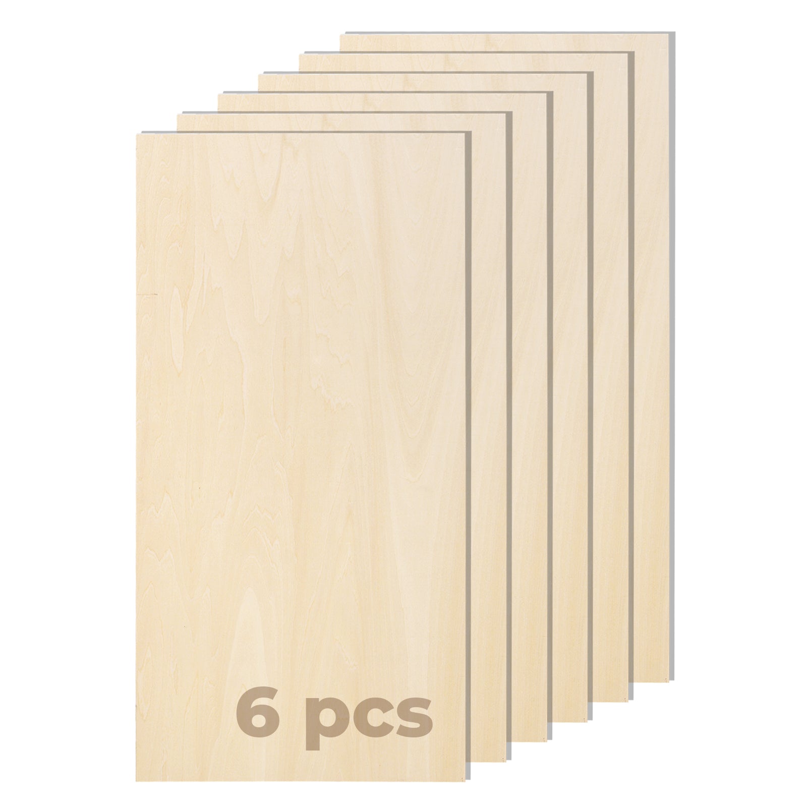 Basswood Sheets 1/8 x 12 x 12 Inch, 3mm Basswood for Laser Cutting, 3mm  Plywood Sheets - 24Pcs Wood Panel Craft Wood Board for Crafts DIY, Wood